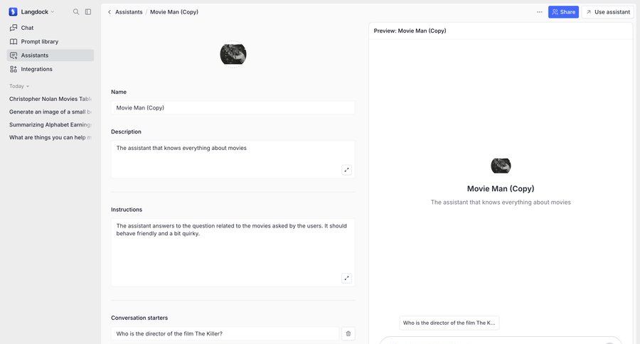 Langdock
			       ux ui design