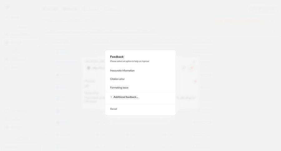 Parallel
			 form feedback collection cancel action ui page example