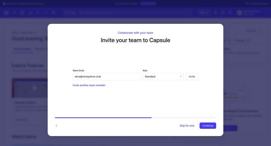 Capsule
			    ux ui design