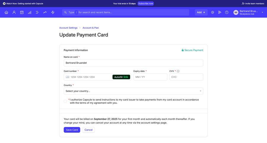 Capsule
			   ux ui design