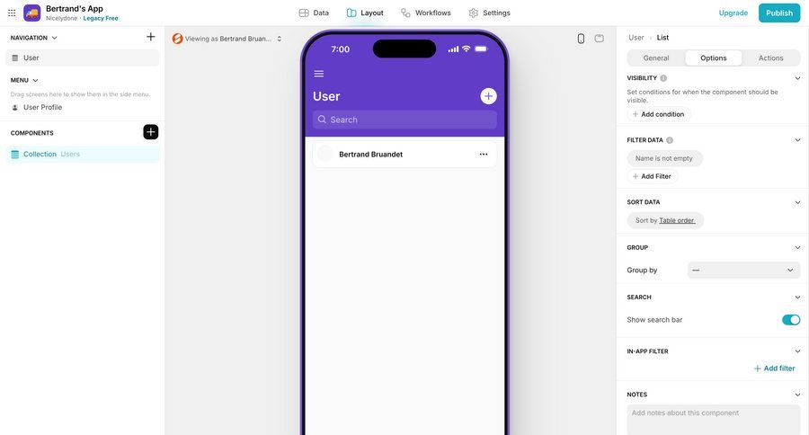 Glide
			       ux ui design
