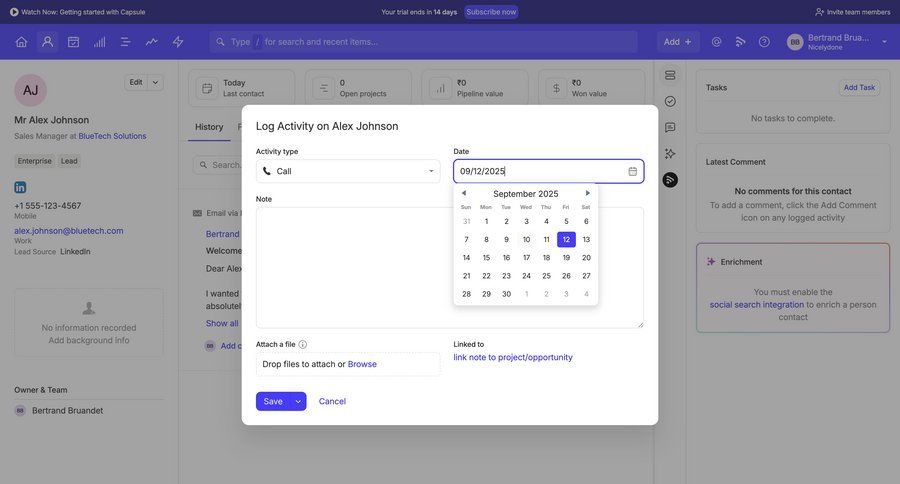 Capsule
			   ux ui design