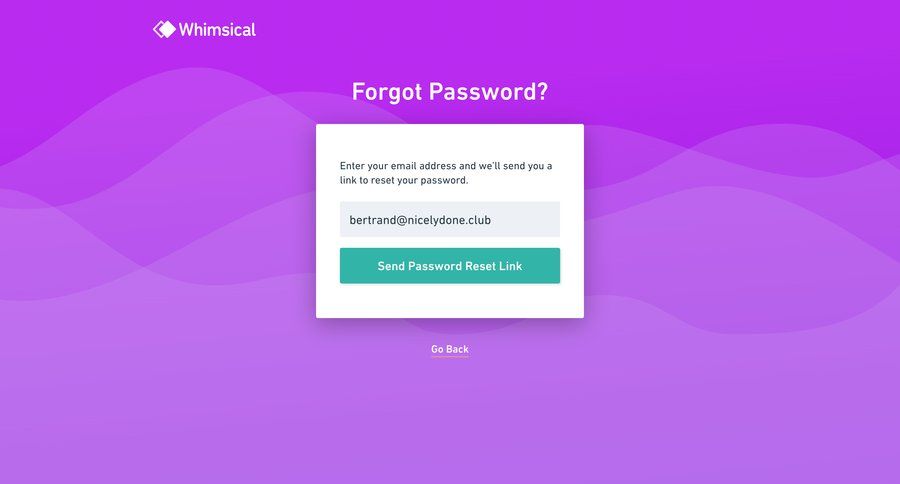 Whimsical
			        ux ui design