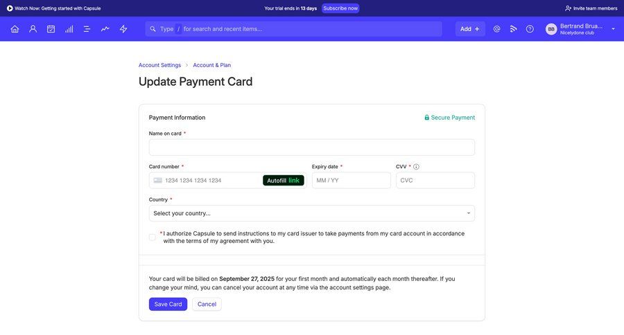 Capsule
			 ux ui design