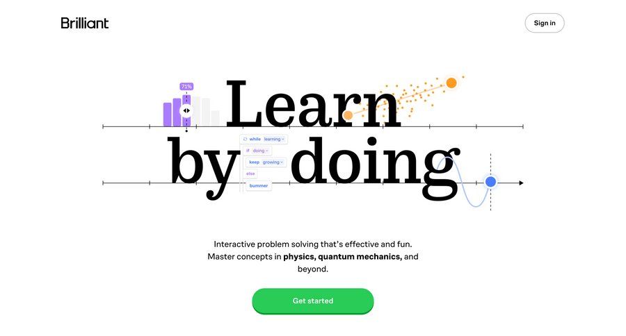 Brillant
				feature ui page example