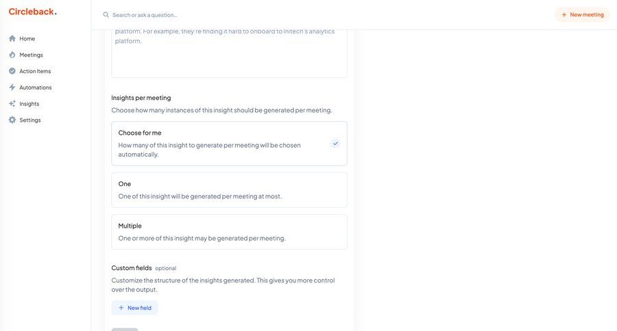 Circleback
			  ux ui design