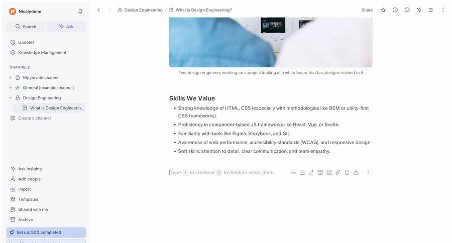 Slite
			      ux ui design
