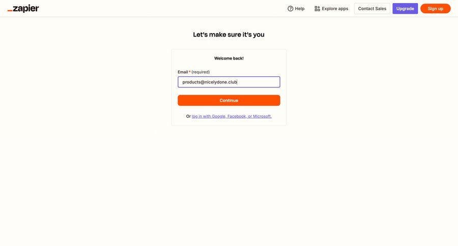 Zapier
			     ux ui design