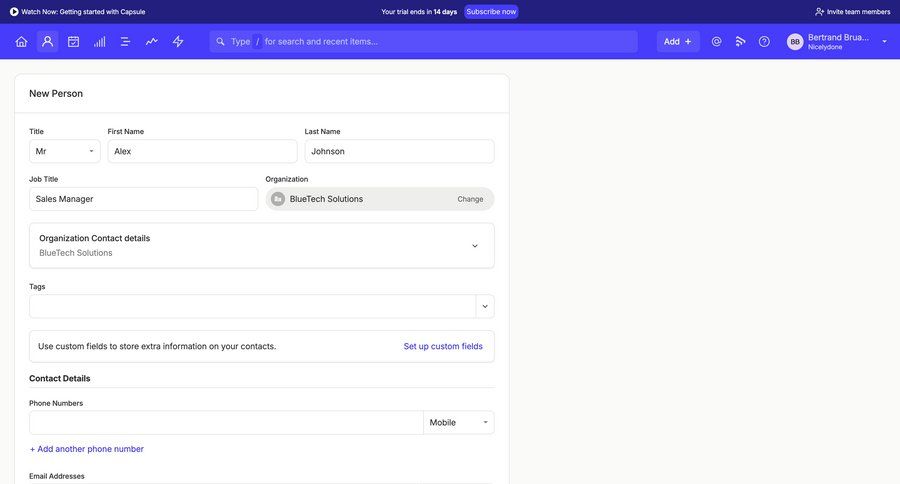 Capsule
			  ux ui design