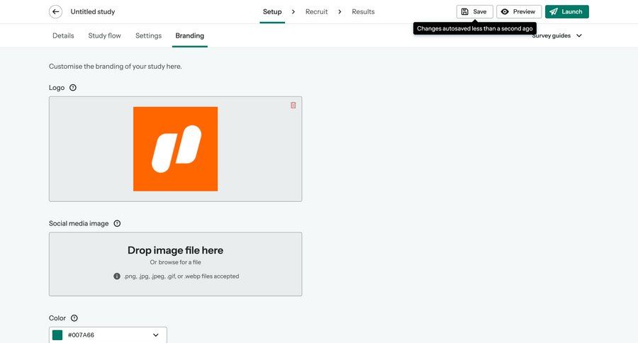 Optimal screen example