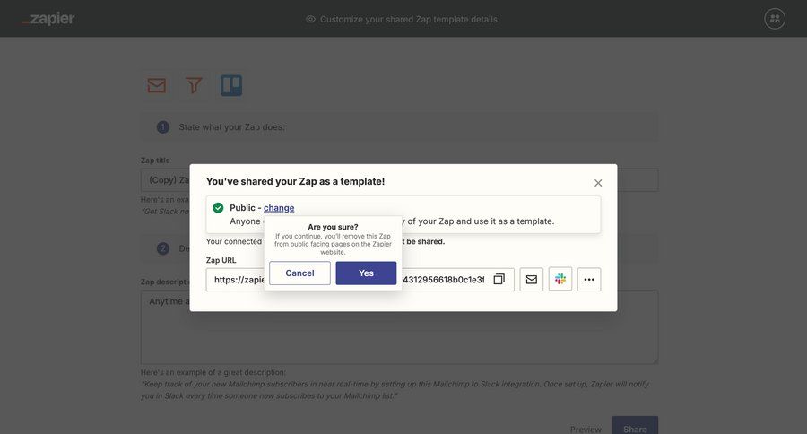 Zapier
				share ui page example