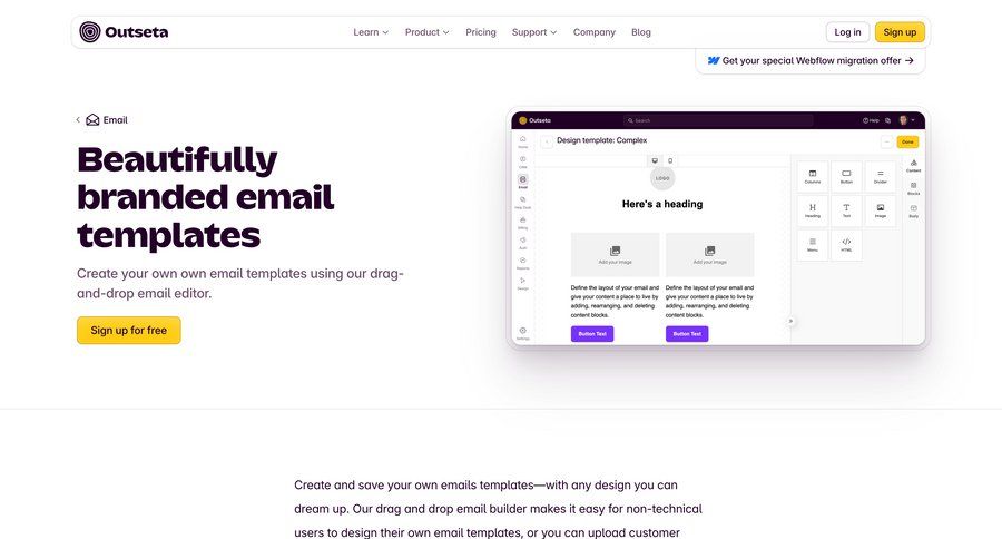 Outseta
				signup ui page example
