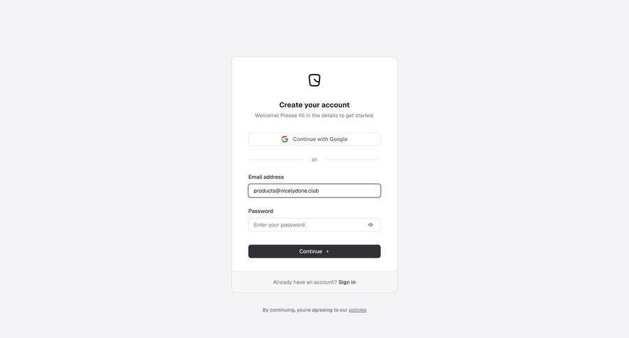 Reflag
				signup page example