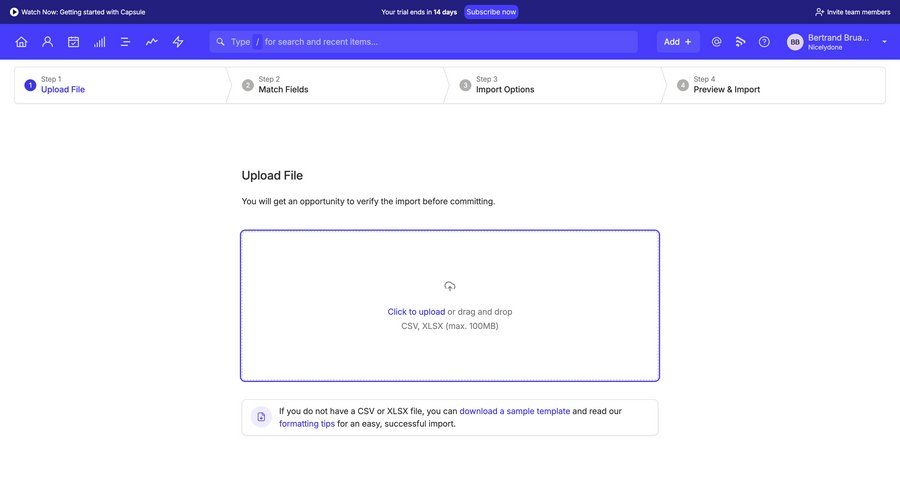 Capsule
			    ux ui design
