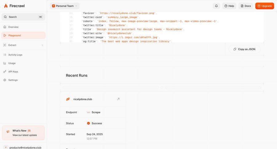 Firecrawl
			  ux ui design