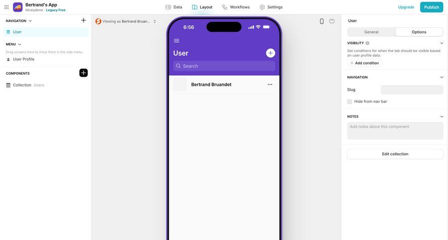 Glide
			     ux ui design