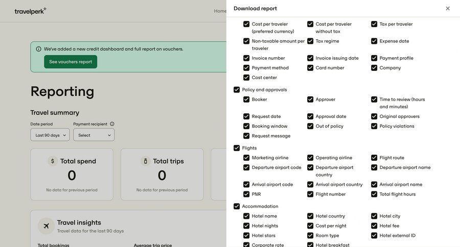 Travelperk screen example