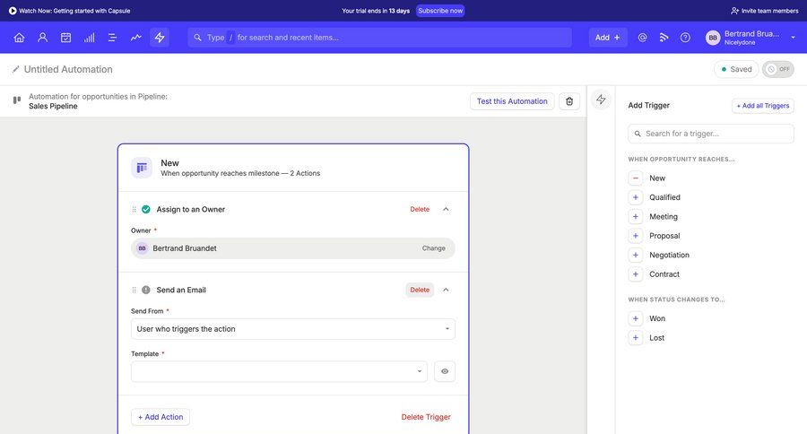 Capsule
			     ux ui design