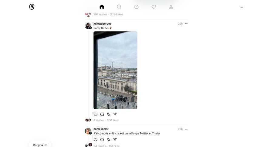 Threads
			       ux ui design