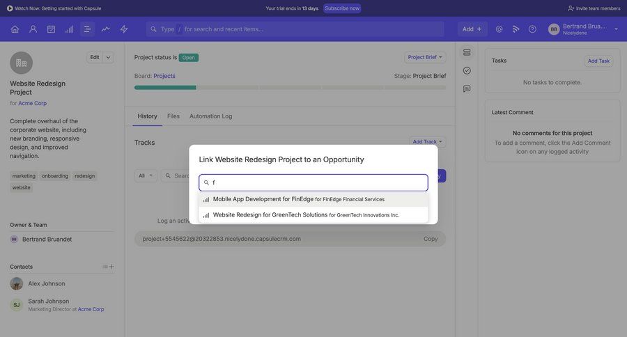 Capsule
			   ux ui design