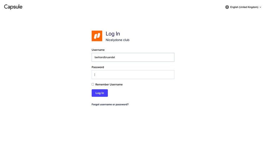 Capsule
			    ux ui design