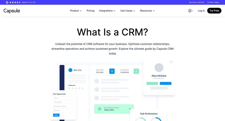 Capsule
				article ui page example