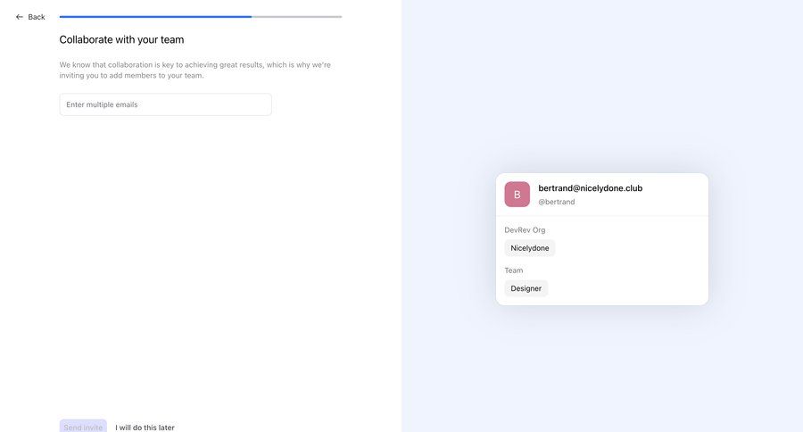 DevRev
			      ux ui design