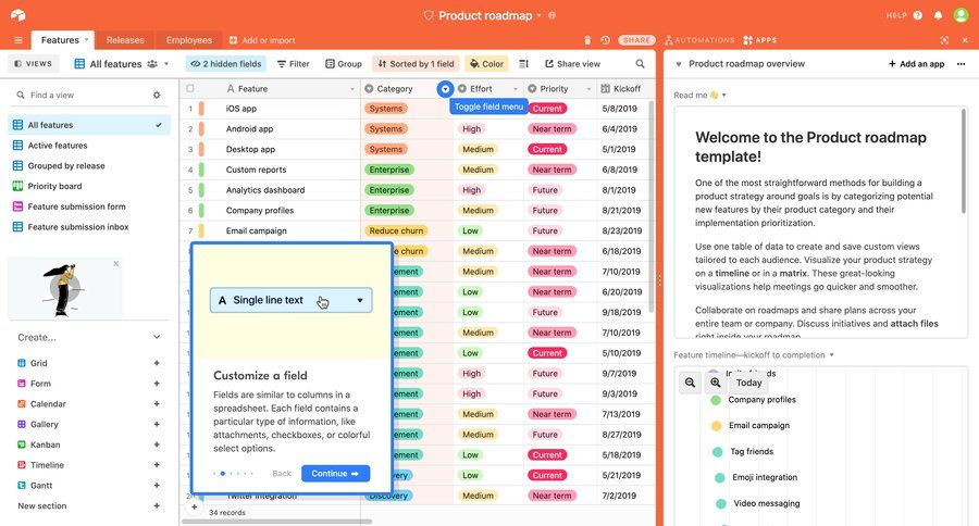 Airtable
			 ux ui design