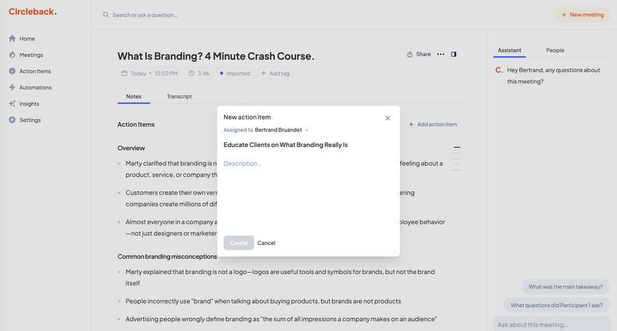 Circleback
			   ux ui design