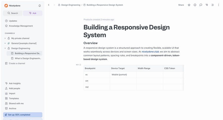 Slite
			  ux ui design