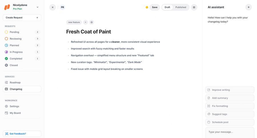 UserJot
			   ux ui design