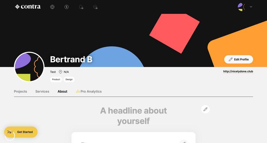 Contra
			  ux ui design