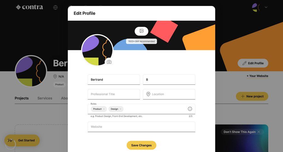 Contra
			      ux ui design