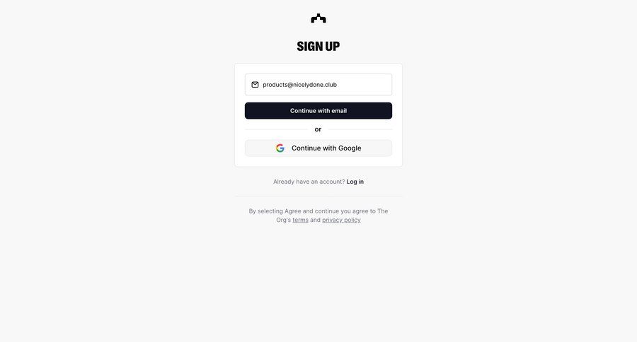 The org
			      ux ui design