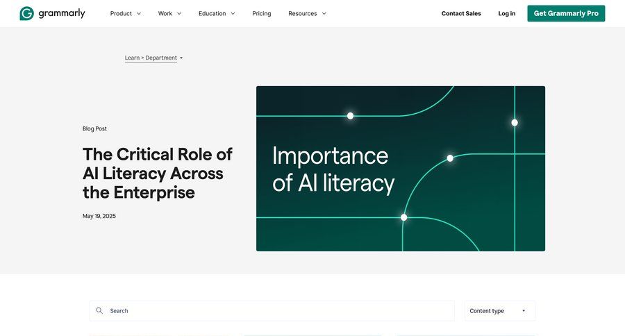 Grammarly
				list ui page example