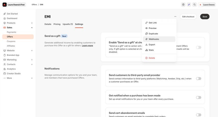 Kajabi
			       ux ui design
