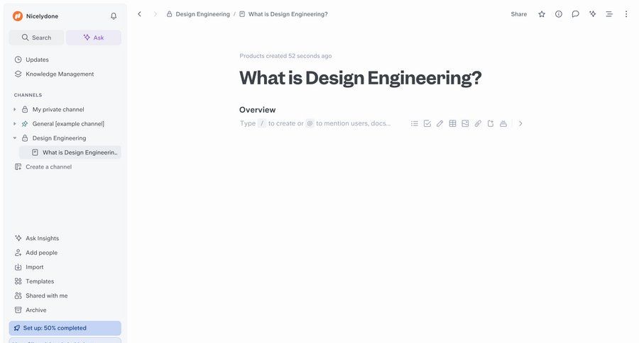 Slite
			     ux ui design