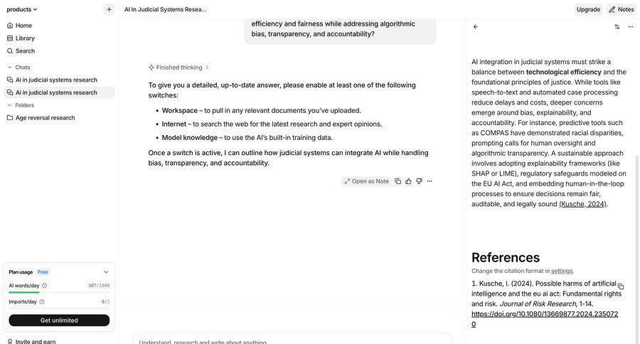 Anara screen example