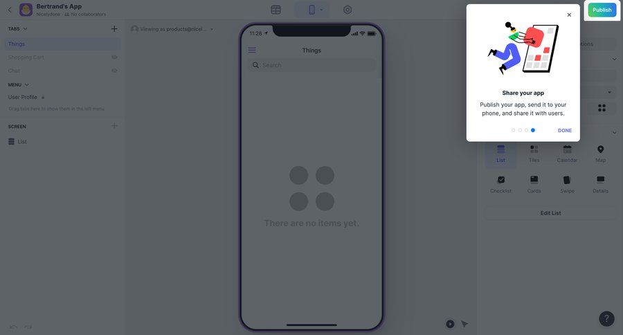 Glide
			       ux ui design