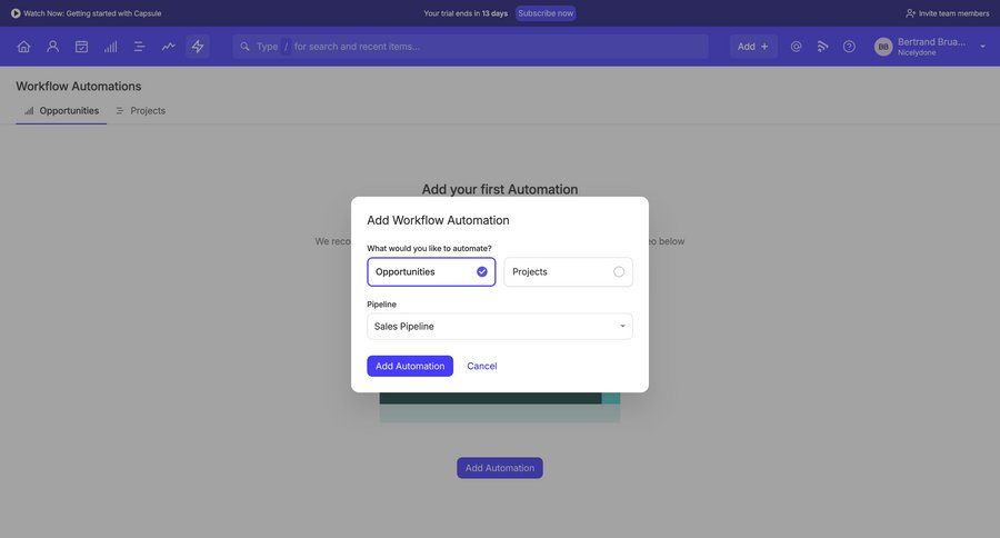 Capsule
			     ux ui design