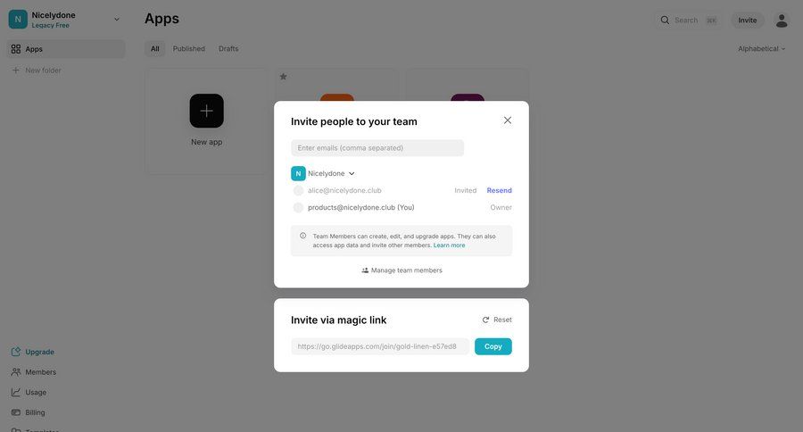 Glide
			  ux ui design