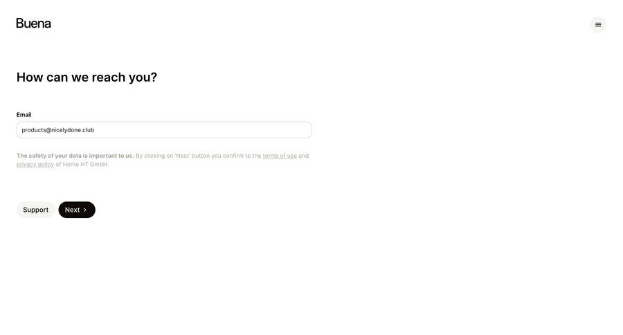 Buena
			       ux ui design