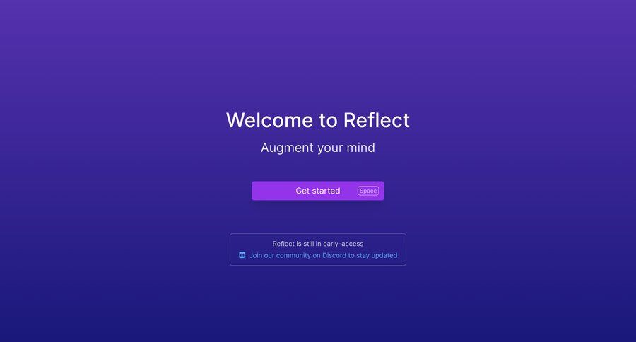 Reflect
			   ux ui design
