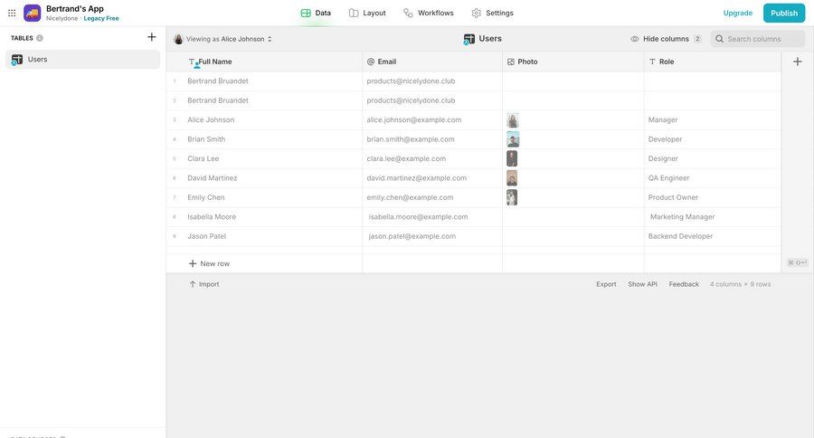 Glide
			     ux ui design