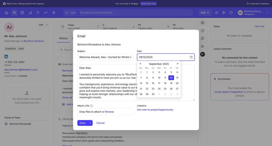 Capsule
			      ux ui design