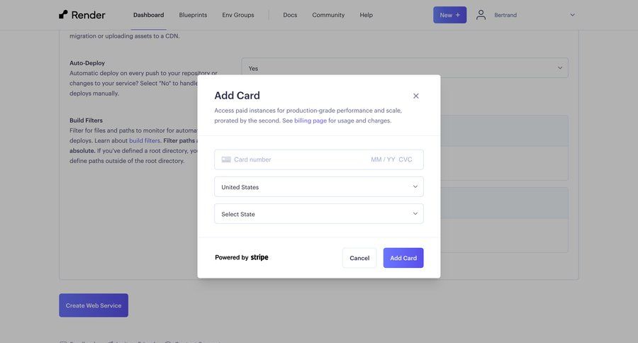 Render
			      ux ui design