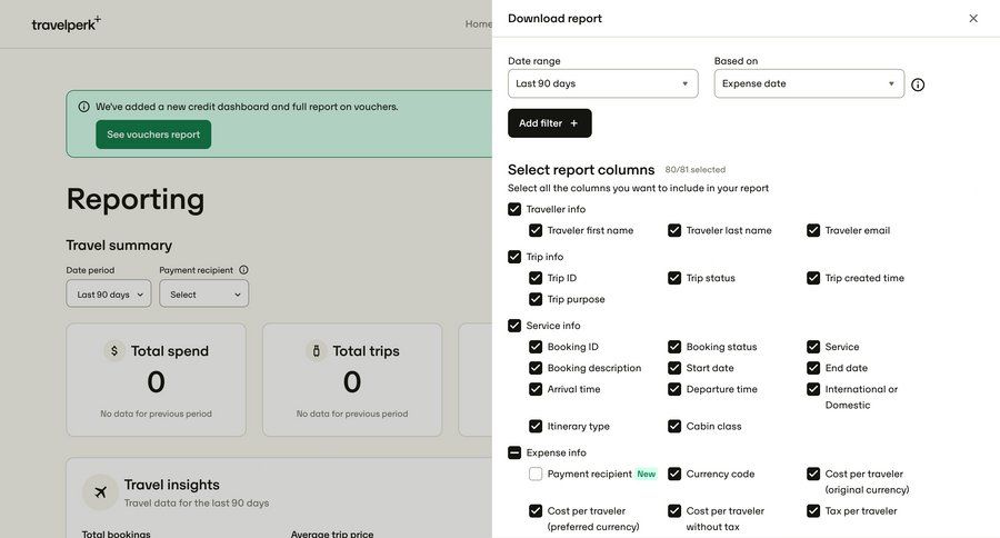 Travelperk screen example