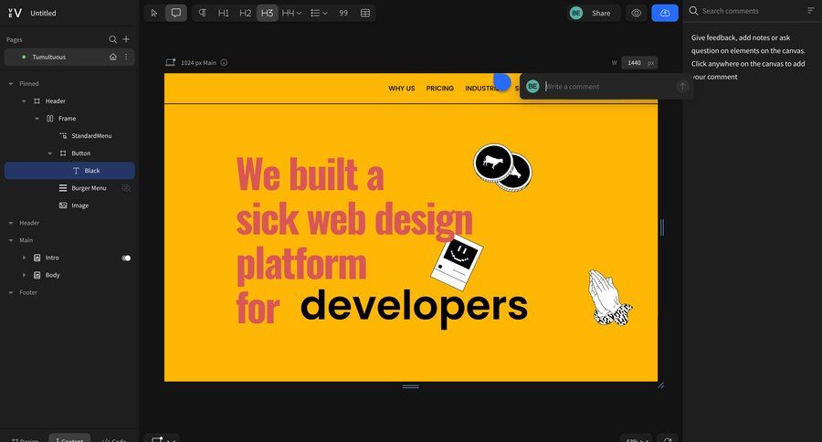 Vev
			    ux ui design