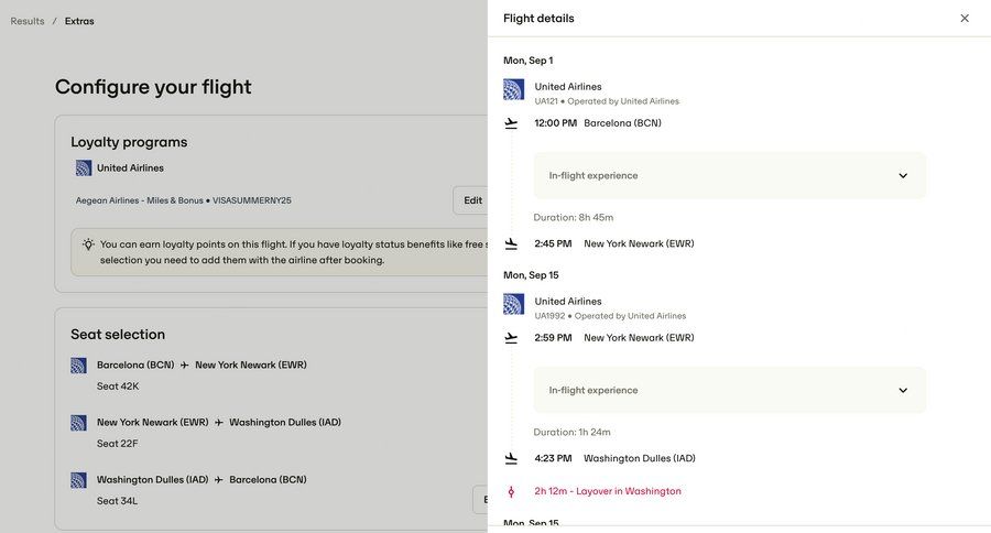 Travelperk screen example