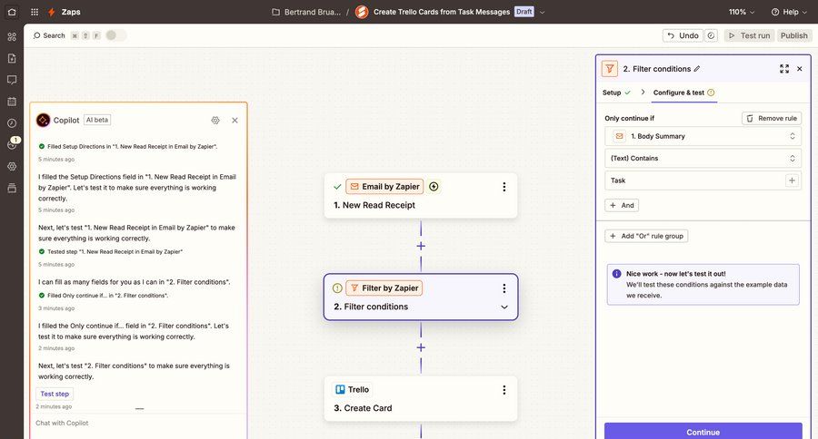 Zapier
			 configuration workflow form automation workflow management workflow builder conditional logic workflow configuration workflow screen workflow steps alert ui page example